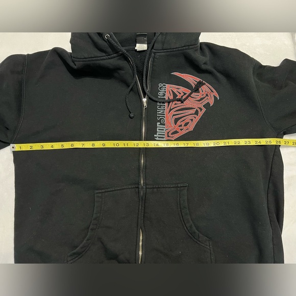 Thor Vintage XL Men’s Zip-Up Jacket with graphic & Pockets Made in USA - Picture 3 of 9